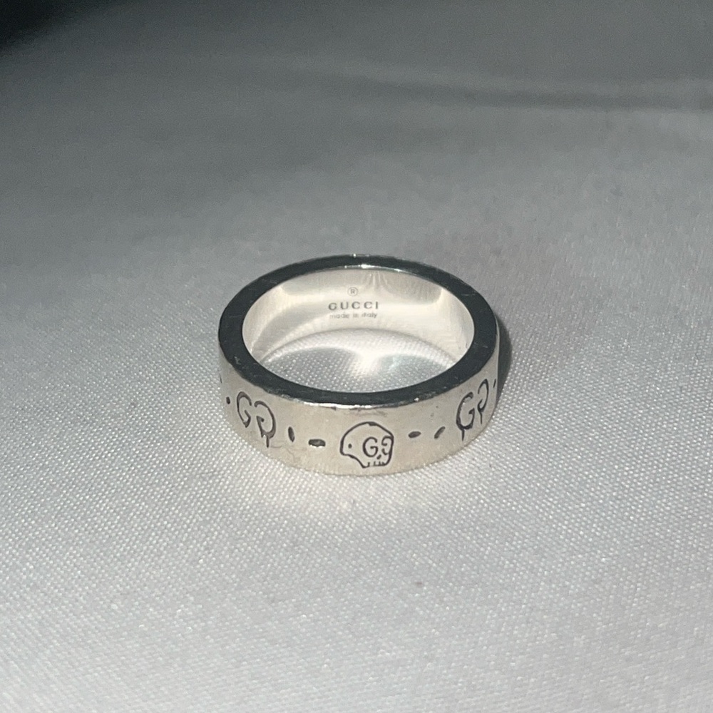 Gucci Ghost Skull Ring